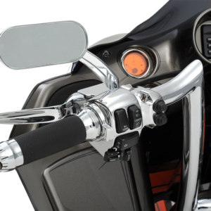 Mirror - Side View - Oval - Chrome - Each