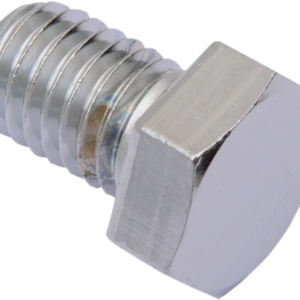Bolts - Hex-Head - Chrome - 1/2"-13 x 1"