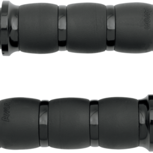 3-Ring Velvet Air Grips - Black