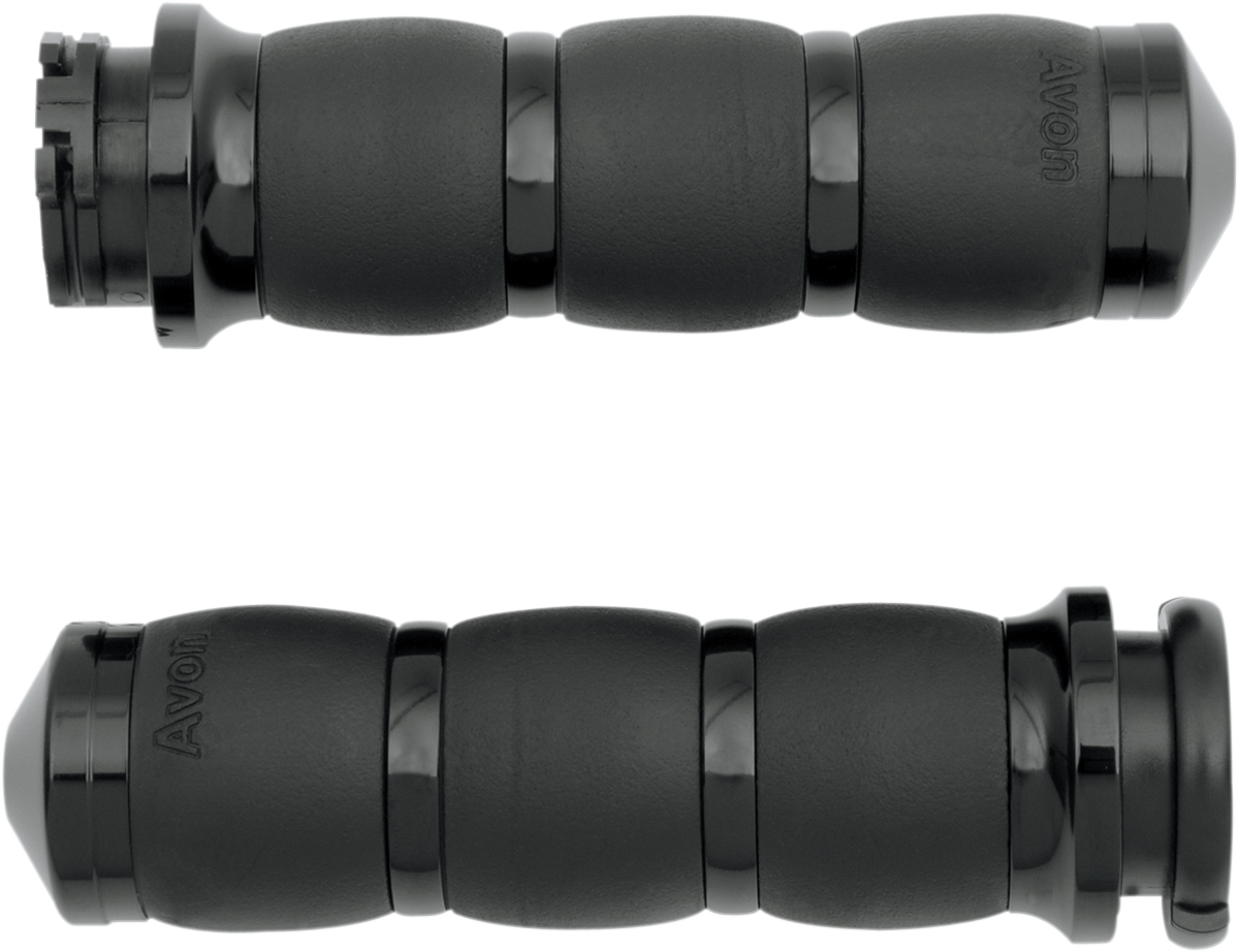 3-Ring Velvet Air Grips - Black