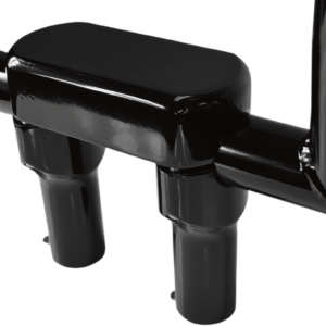 Handlebar Riser & Top Clamp Kit - 4" - Big Buffalo - Black