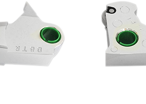Wide Blade Lever Set - Chrome
