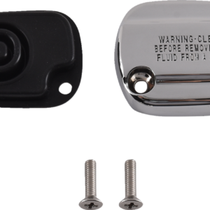 Rear Master Cylinder Cover - M8 Softail - Chrome