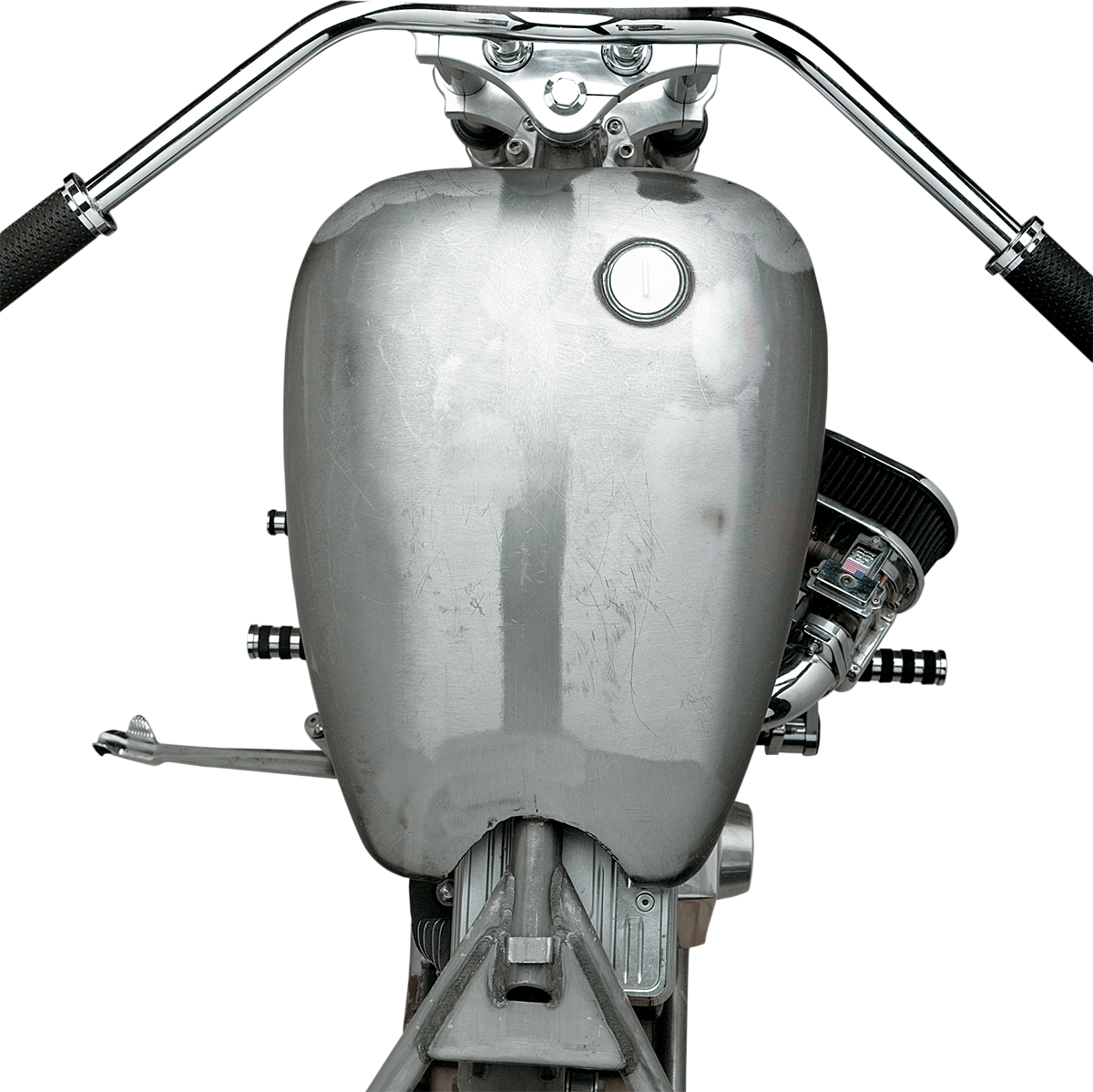 Extended Gas Tank with Screw-In Cap - Softail