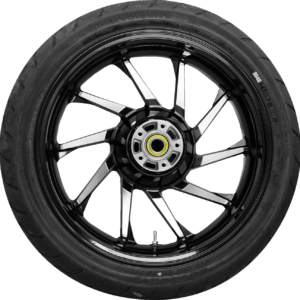 Hurricane Rear Wheel - Black Cut (18") | Dunlop AE2 Tire (180/55B18)