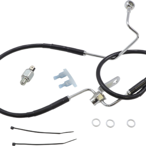Brake Line - Rear - Black - +3" ABS