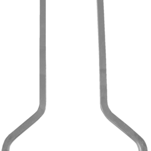 Square Sissy Bar - Chrome - 15.5" H x 11" W