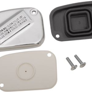 Handlebar Master Cylinder Cover - Front - Chrome