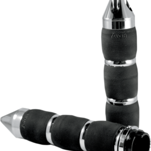 Spike Air Cushioned Grips - Touring - Chrome