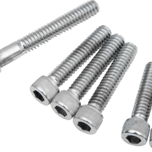Bolt Kit - Cam Cover - Knurled - Chrome - '70-'84 Harley-Davidson