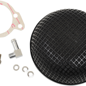 "Bob" Retro-Style Air Cleaner Kit - Black