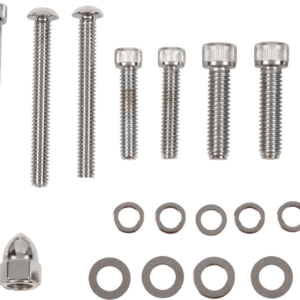 Bolt Set - Transmission End Cover/Bearing Support Plate - Knurled - Softail/Dyna