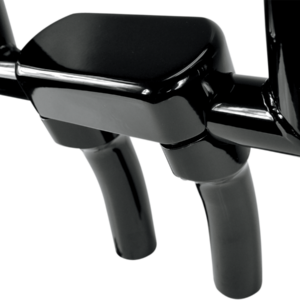 Handlebar Riser & Top Clamp Kit - 5-1/2" - Big Buffalo - Black