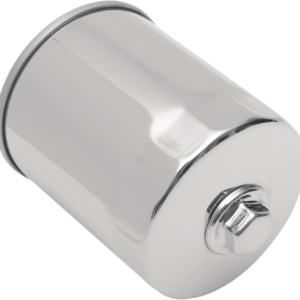 Magnetic Ring Oil Filter with Nut - Chrome - 3-1/4"