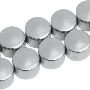 Bolt Covers - Allen/Socket - 1/4" - Chrome - 10 Pack