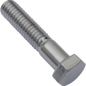 Bolts - Hex-Head - Chrome - 3/8"-16 x 2"
