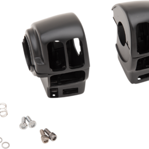 Handlebar Switch Housing Kit - Cruise - Matte Black