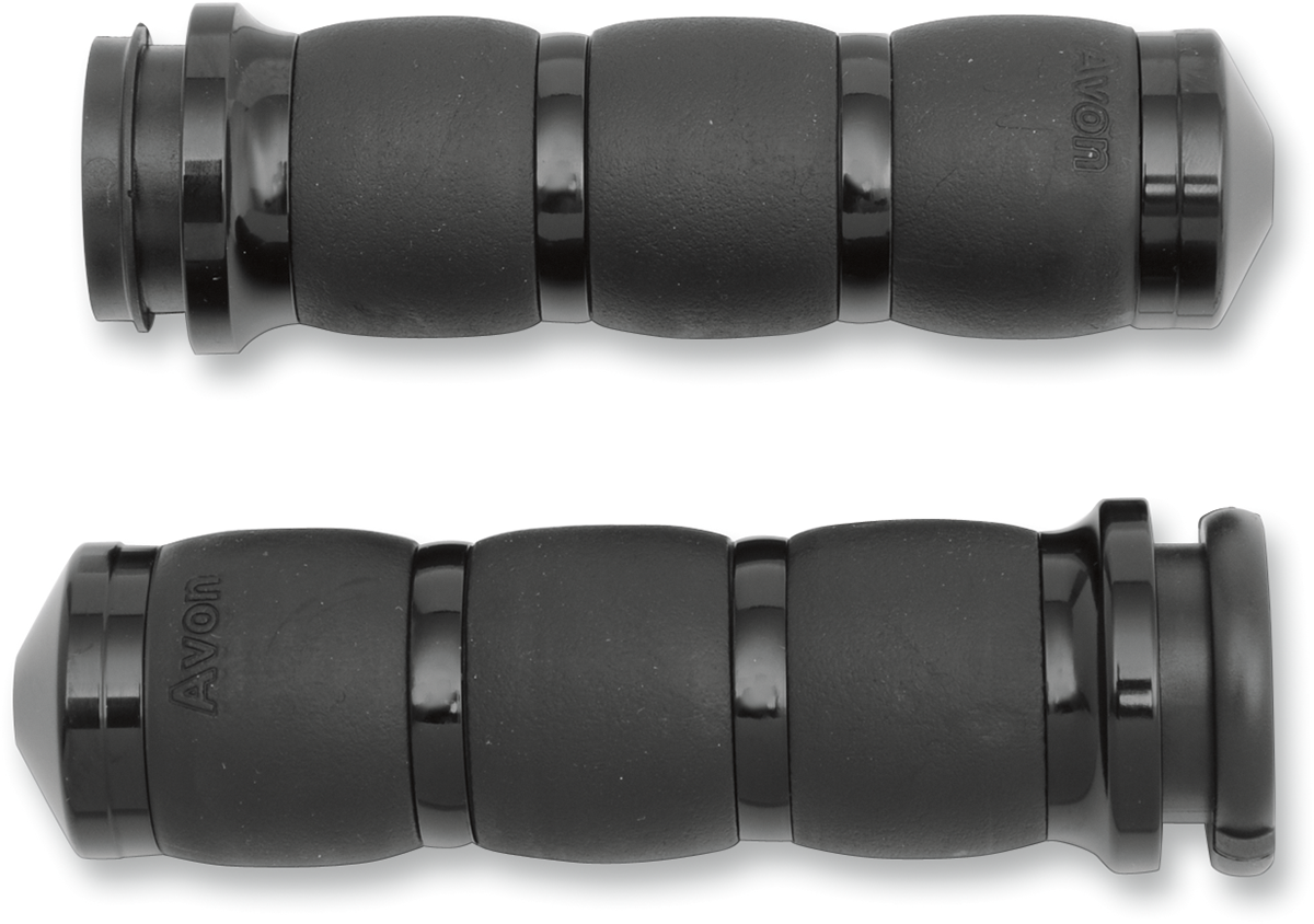 3-Ring Velvet Air Grips - TBW - Black