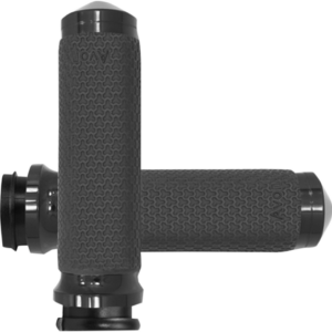 Vibration Dampening Memory Foam Grips - Small - TBW - Black