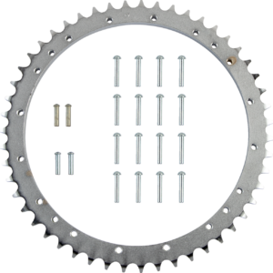 Rear Wheel Sprocket - 51 Tooth - Big Twin - Zinc