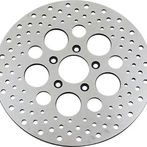 Drilled Brake Rotor - Front - 11.5" - Harley-Davidson