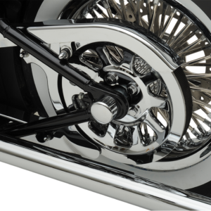 Axle Caps - Chrome - Rear - Pair