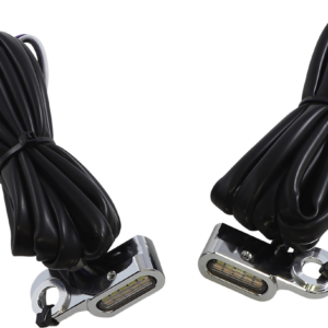 Marker Lights - White/Amber - Chrome