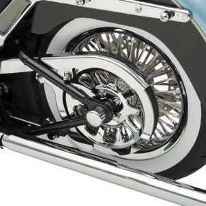 Chrome Rear Pulley - 66 Tooth - FLS/FXS