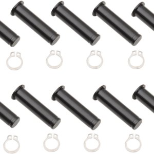 Pivot Pin/Clip Kit - Lever - 10 Pack - Black