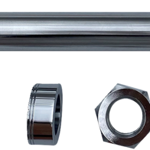 Axle Kit - Rear - Chrome - '18-'25 Softail