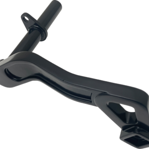 Passenger Peg Mount - Left Mounting Bracket - Black - FXD