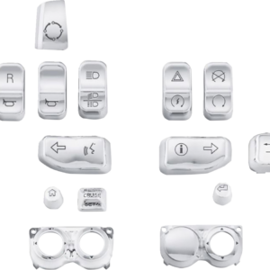 Switch Cap Kit - Chrome