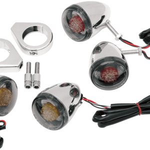 Turn Signal Kit - Red/Smoke
