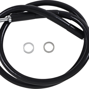 Brake Line - +10" - Black - '18-'21 Softail