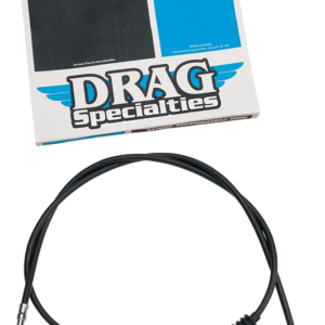 High-Efficiency Black Vinyl Clutch Cable - 61-1/4"