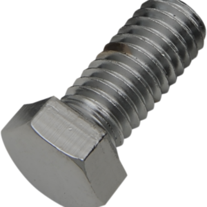 Bolts - Hex-Head - Chrome - 7/16"-14 x 1"