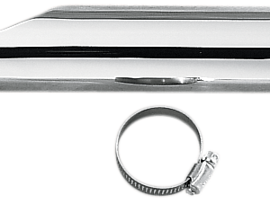 Right-Side Chrome Heat Shield
