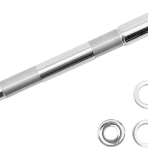 Axle Kit - Front - Chrome - '00-'07 Dyna/Sportster