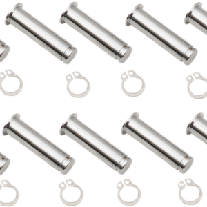 Pivot Pin/Clip Kit - Lever - 10 Pack - Chrome