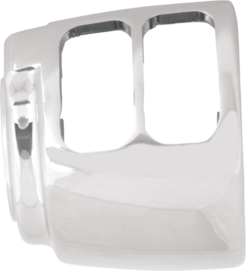 Handlebar Switch Housing Kit - Right - Upper - Smooth - Chrome