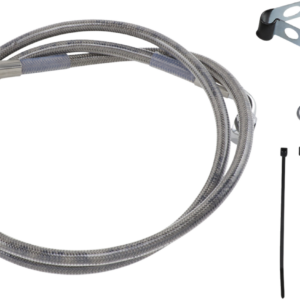 Brake Line - Front - +2" - Stainless Steel