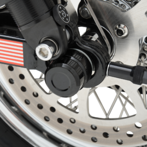 Axle Caps - Rear - Black - Pair