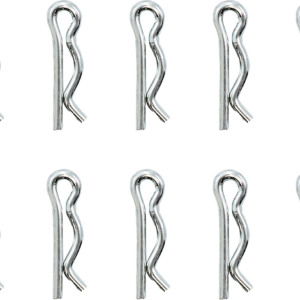Axle Nut Retainers - Rear - Chrome - 10 Pack - '00-'01 Touring
