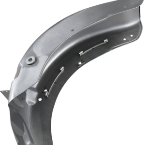 Rear Fender - Raw - FXWG Wide Glide