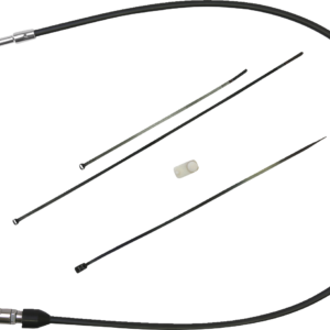 Quick Connect Clutch Cable - Upper - 49" - Black/Chrome