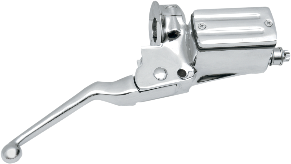 Front Brake Master Cylinder Assembly - 5/8" - Chrome