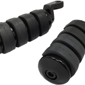 Soft-Ride Foot Pegs - Large - Black - FX/XL