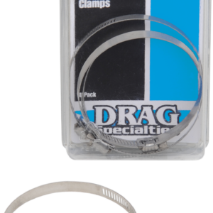 Worm Clamps - Stainless Steel - 2.25"-3.25"