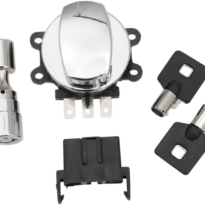 Side Hinge Ignition Switch with Fork Lock - Chrome