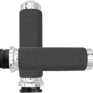 Memory Foam Grips - Medium - Scout - Chrome